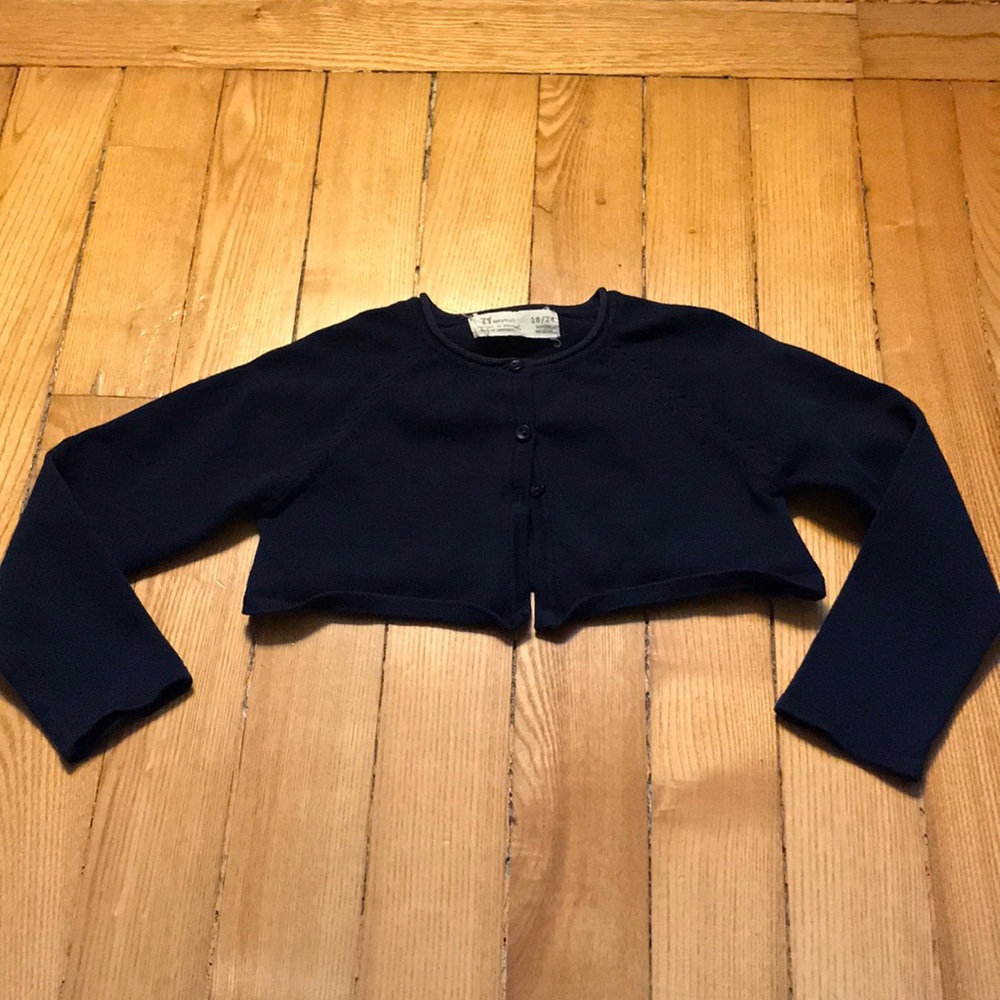 ZY baby cropped sweater
